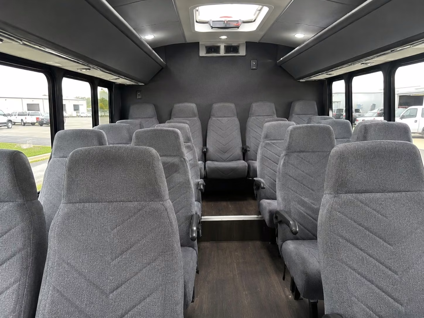 20 passenger minibus inside