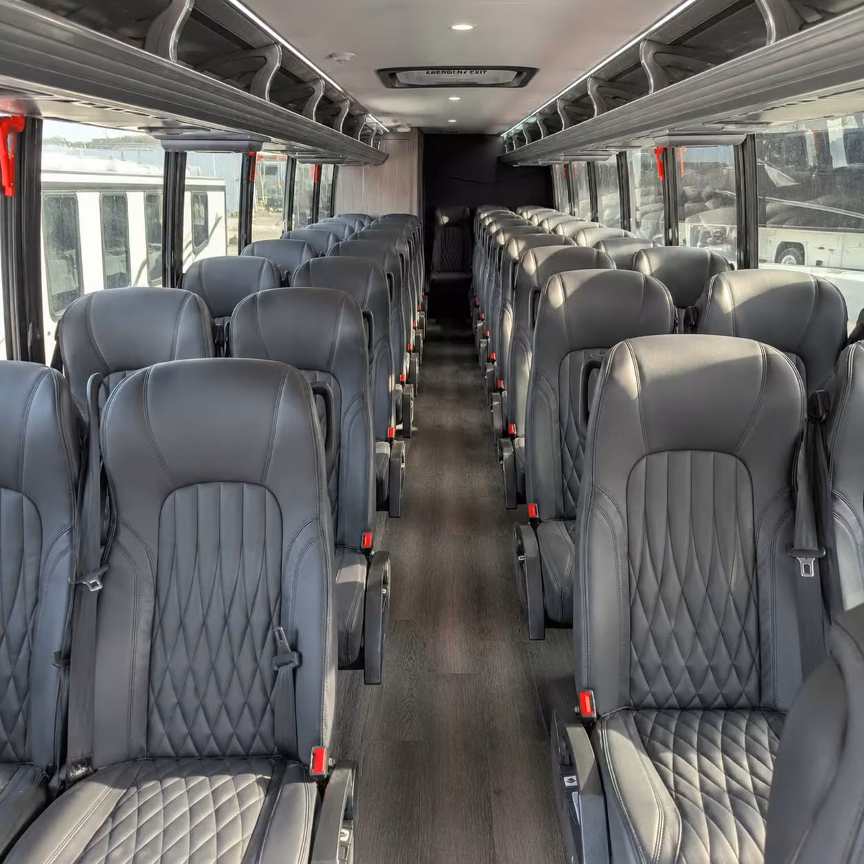 30 passenger minibus inside