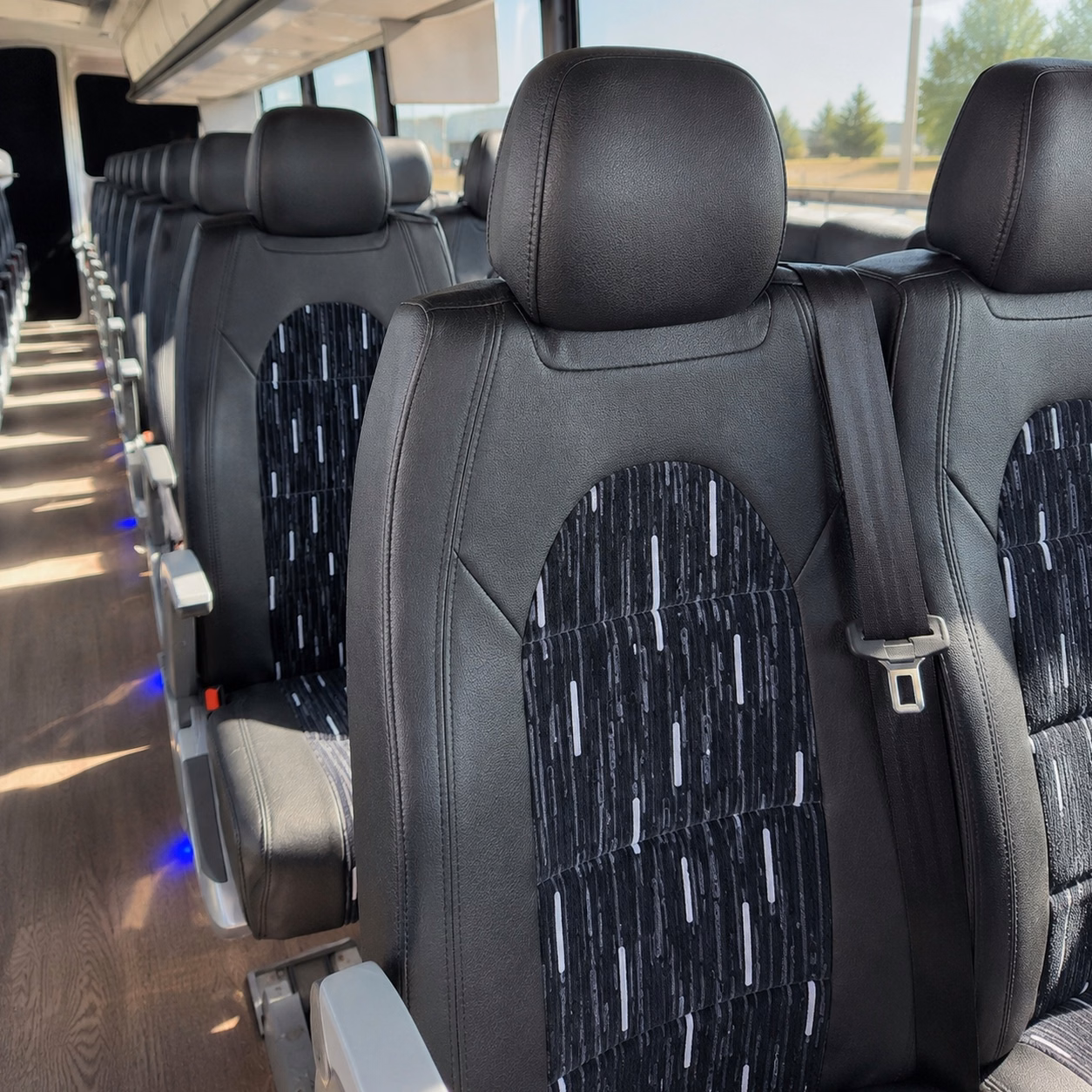 need a charter bus for corporate group travel through billings logan international