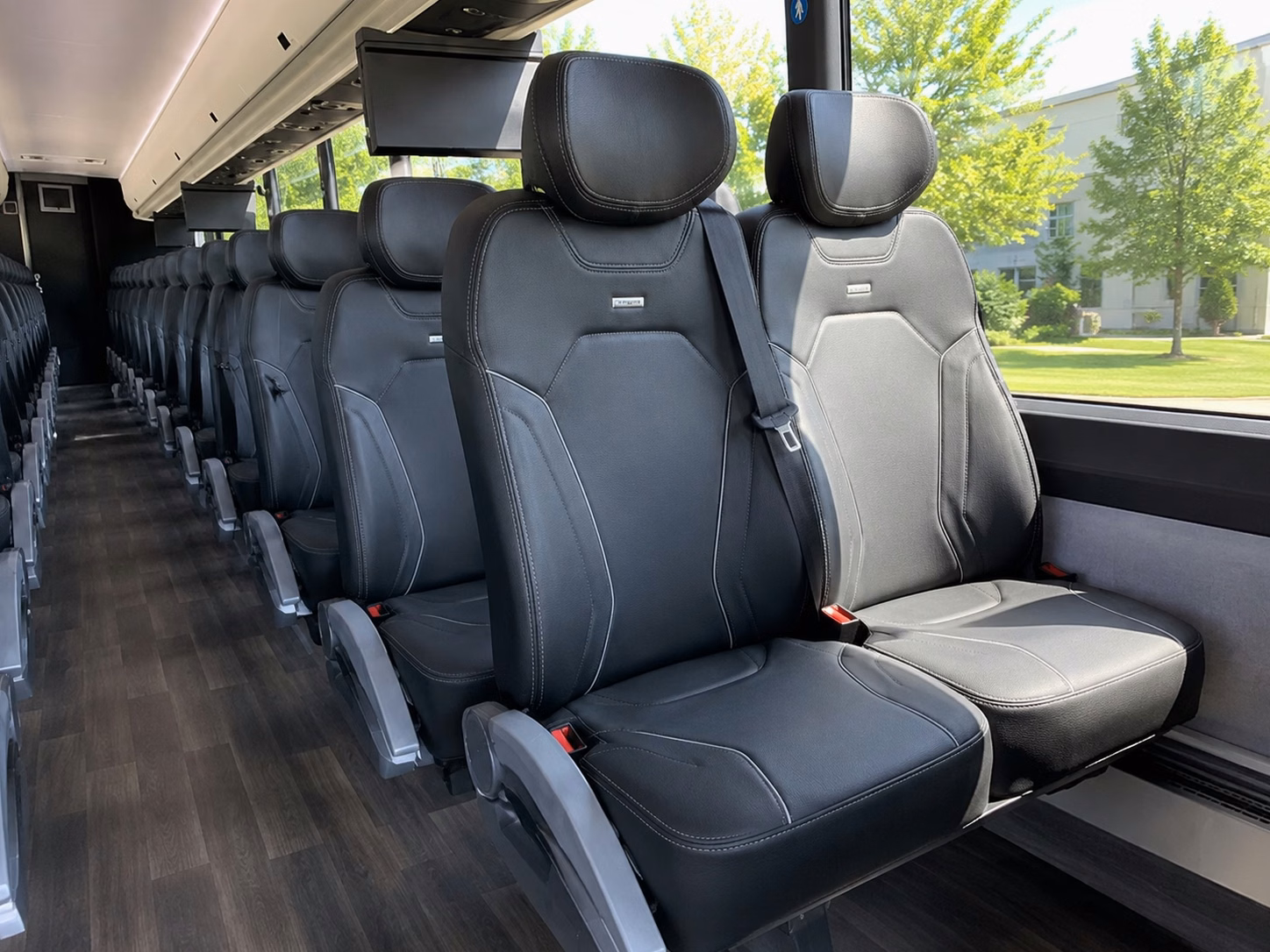 shuttle buses for billings venue to venue wedding logistics